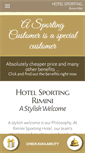 Mobile Screenshot of hotelsportingrimini.com